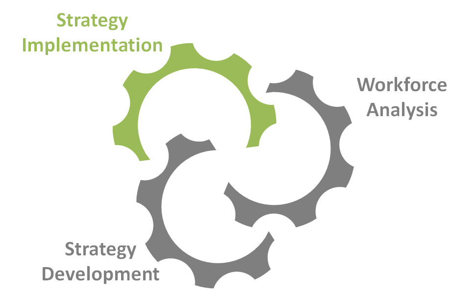 حکمت عملی پر عمل درآمد